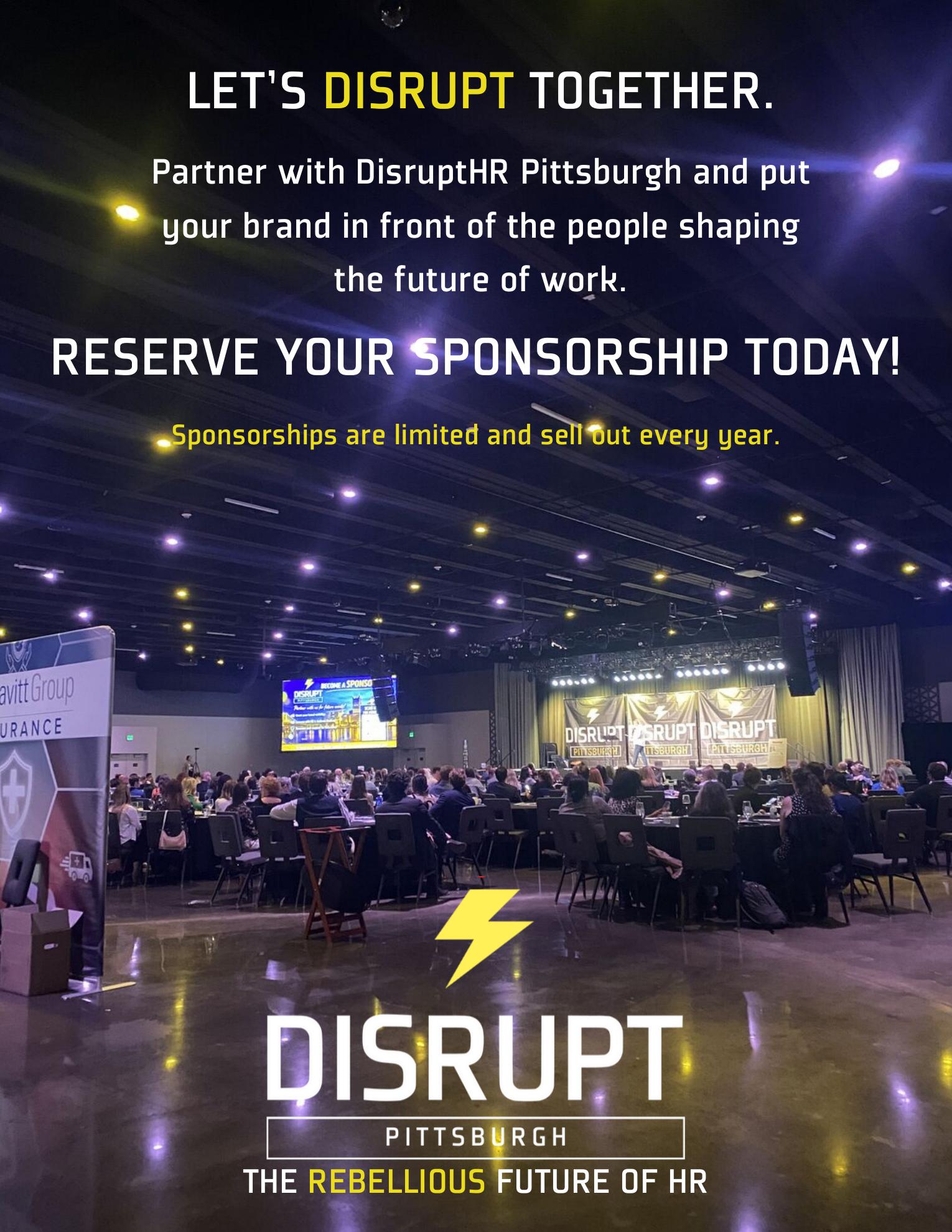Let's Disrupt Together